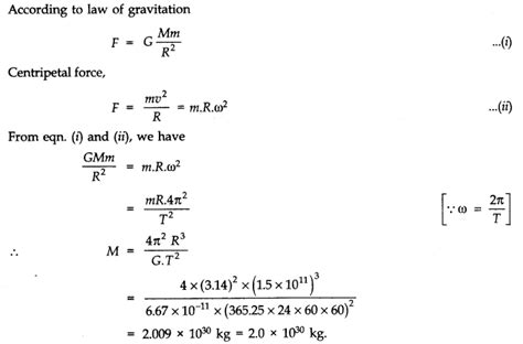 Gravitation class 11 .